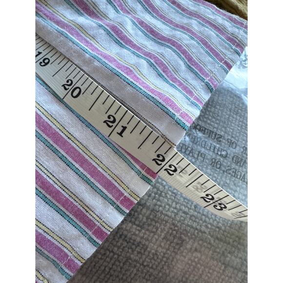 ModCloth Professional Pizzaz Striped Bell Sleeve Button Up Blouse Top XXS NWT - Picture 11 of 11